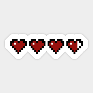 Almost Full Heart Gauge Sticker